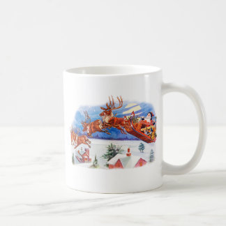 Tomten och hans flygande renare kaffemugg