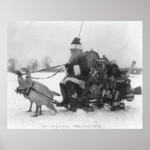 Tomten och hans turkiska rener poster