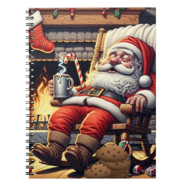 Tomten och jultomten anteckningsbok (Framsidan)