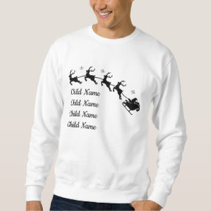 Tomten och renar Anpassningsbarna Jultröja Sweatshirt
