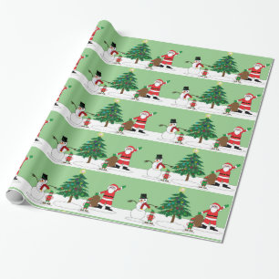 Tomten och vänner presentpapper