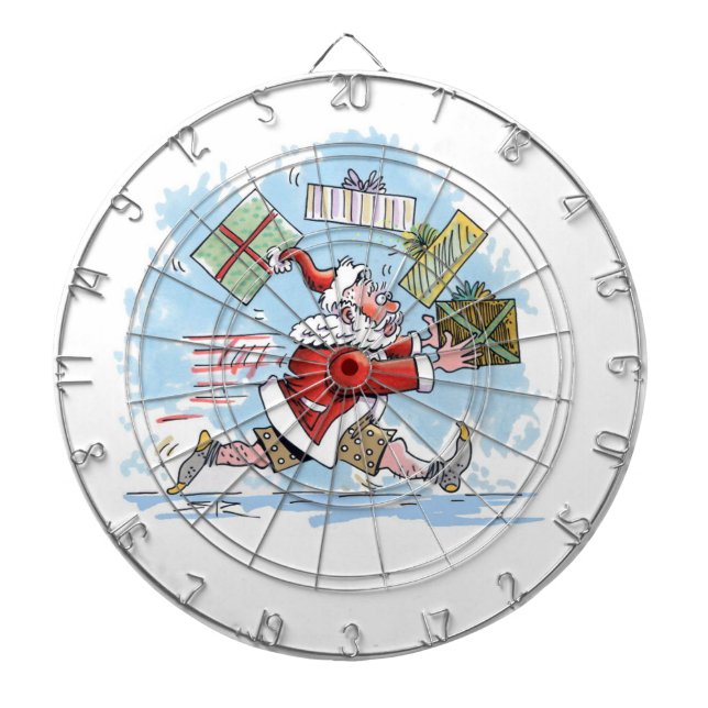 Tomten Oförberedd ritbord Darttavla (Framsidan)