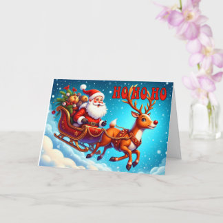 Tomten på julkortet kort