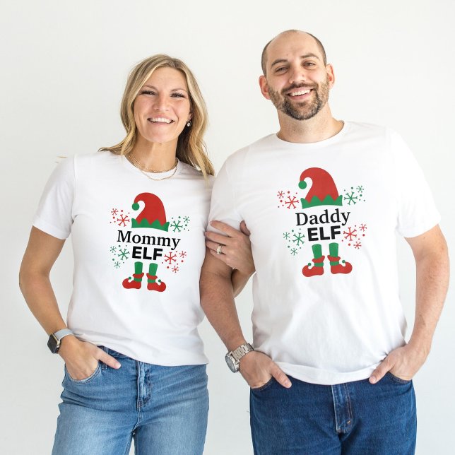 Tomten Papa Herrens Vita Jul T Shirt (Skapare uppladdad)
