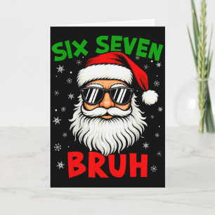 Tomten säger Six Seven 6 7 Gen Z Alpha Meme Bruh J Kort
