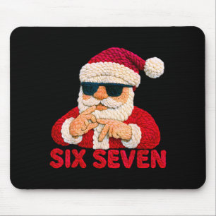 Tomten säger Six Seven - 6 7 Meme Latch Hook Garn Musmatta