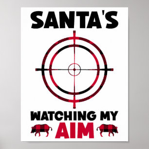 Tomten ser min siktning - Boar Hog Hunting 1 Poster
