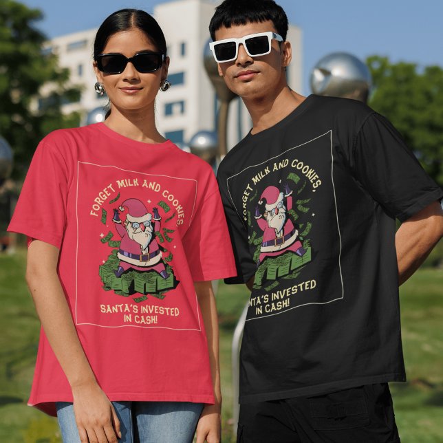 Tomten Sitta på en pennpil Julafton T Shirt (Skapare uppladdad)