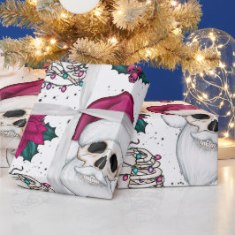 Tomten Skull Julafton Papper Presentpapper