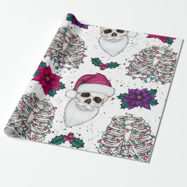 Tomten Skull Julafton Papper Presentpapper