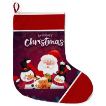 Tomten, Snögubbe penguin, stora julklump