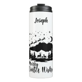 Tomten som flyger över bergen