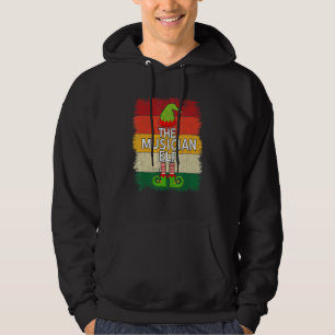 Tomten som Musiker Matchande Julfest Pyjamas Hoodie