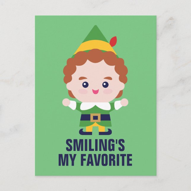 Tomten | Söt kompis Vykort (Framsida)