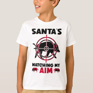 Tomten spanar på mitt sikte - Vildsvinjakt T Shirt