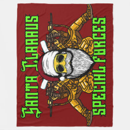 Tomten, speciella styrkor, armé fleecefilt