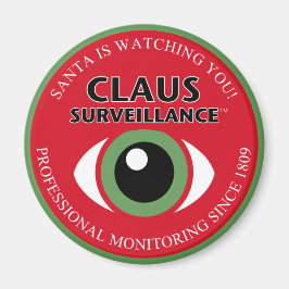 Tomten tittar magnet