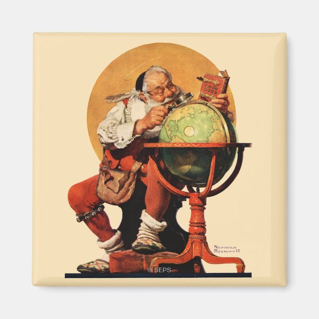 Tomten vid Globe Magnet (Framsidan)