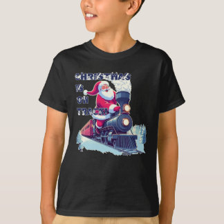 Tomten vid Tåg T Shirt