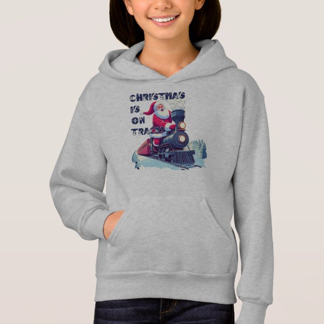 Tomten vid Tåg T Shirt (Framsida)