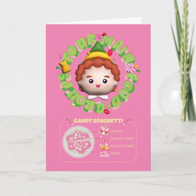 Tomtenissen | Fyra Viktiga Matgrupper Kort (Framsida)