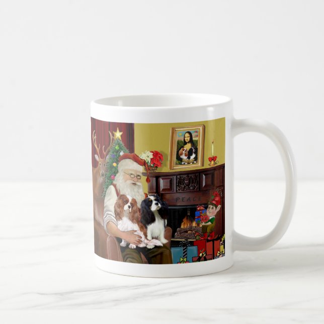 Tomtens 2 Cavalier Kings Charles Kaffemugg (Höger)