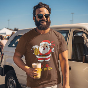 Tomtens Beer Toast: Roligt och julafton T Shirt