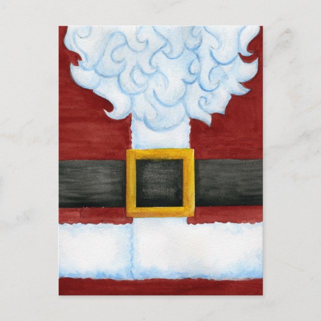 Tomtens Belly Postcard Helg Vykort (Framsida)