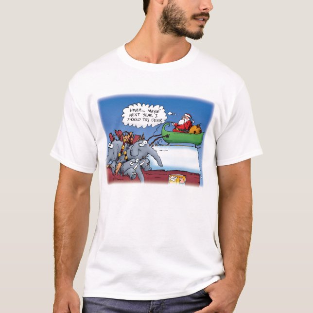 Tomtens elefanter t-shirt (Framsida)