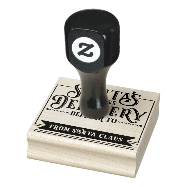 Tomtens expressleverans från jultomten stämpel (Stämpel)