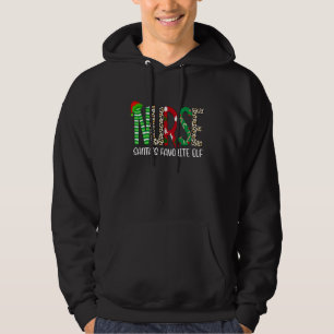 Tomtens favorit-älva dräkt jultomtens älva C Hoodie