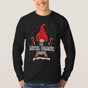 Tomtens Favorit Gnome Buffalo Randig Matchande Fam T Shirt