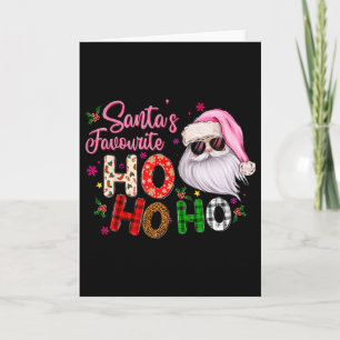 Tomtens Favorit Ho Ho Ho Tomte Rosa Jul Kort