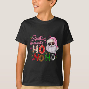 Tomtens Favorit Ho Ho Ho Tomte Rosa Jul T Shirt