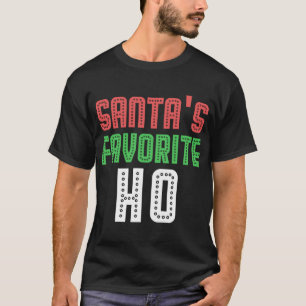 Tomtens Favorit Ho Roligt Jul Brusig Opassande T Shirt