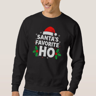 Tomtens Favorit HO Vuxen Rolig Lång Ärmad Tröja