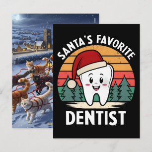 Tomtens favorit munhygienist räddar julen helg vykort