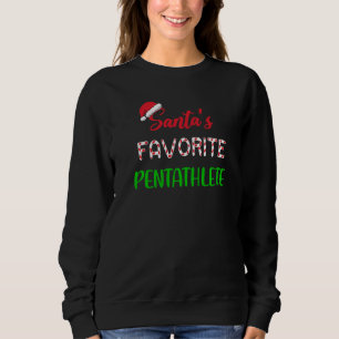 Tomtens Favorit Pentatlonutövare Roligt Pentatlon T Shirt