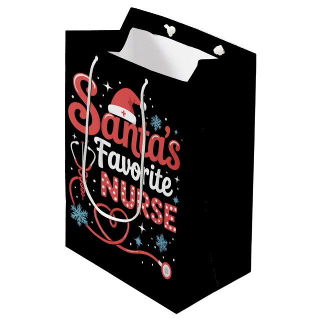 Tomtens favorit sjuksköterska jul  (Framsidan Vinklad)