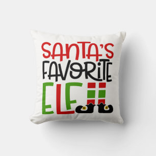 Tomtens Favoritälv Julfirande Familjeaktiviteter Kudde