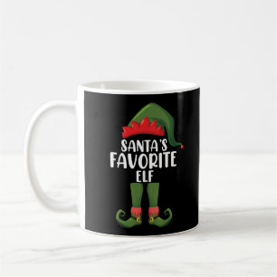 Tomtens Favoritälva Matchande Familje Jul Kaffemugg