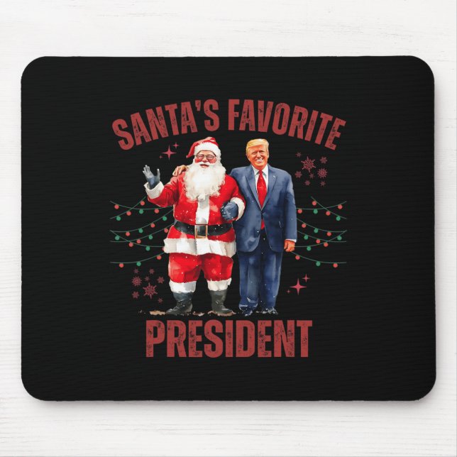 Tomtens favoritpresident Julfonen Trump X Musmatta (Framsidan)