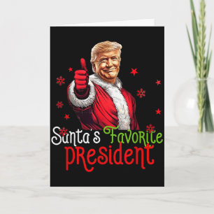 Tomtens favoritpresident Rolig tomte Trump 2024 C Kort