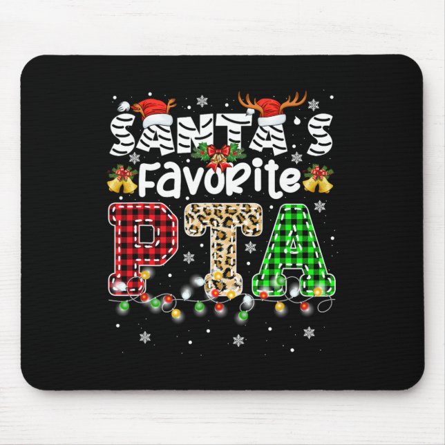 Tomtens favoritpTA Juldag Fysisk terapi Musmatta (Framsidan)