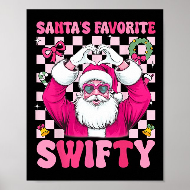 Tomtens favoritsawifty God jul Groovy Xma Poster (Framsidan)