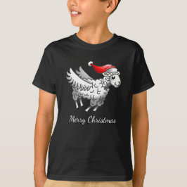 Tomtens flugande julfår t shirt
