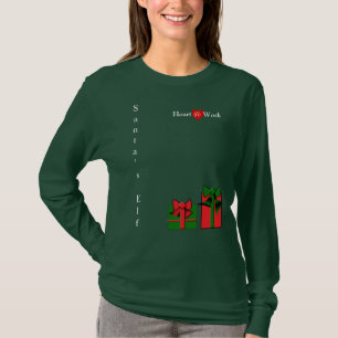 Tomtens första Elf-hjärta på jobbet T Shirt