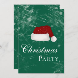 Tomtens Hat Helgdag jul, Party-vinter Inbjudningar