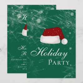 Tomtens Hatt Holiday Julfest Vinter Inbjudningar