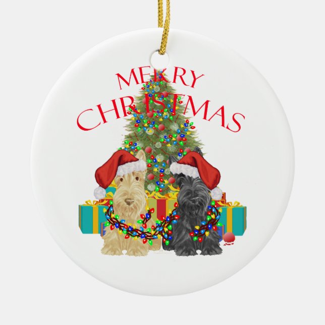 Tomtens Hjälpare Julgransprydnad Keramik (Framsidan)